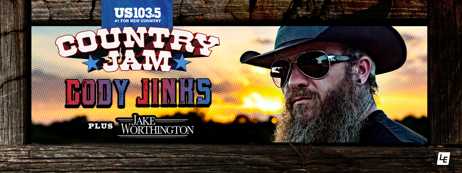More Info for US103.5’s Country Jam starring Cody Jinks